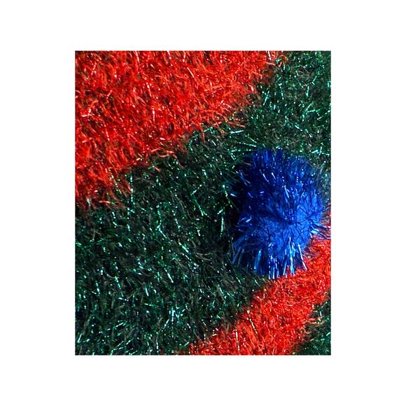 NWT Jollidays Women's Christmas Sweater Cardigan Long Red Green Size XS - Picture 8 of 11